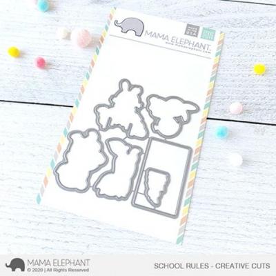 Mama Elephant Creative Cuts - School Rules